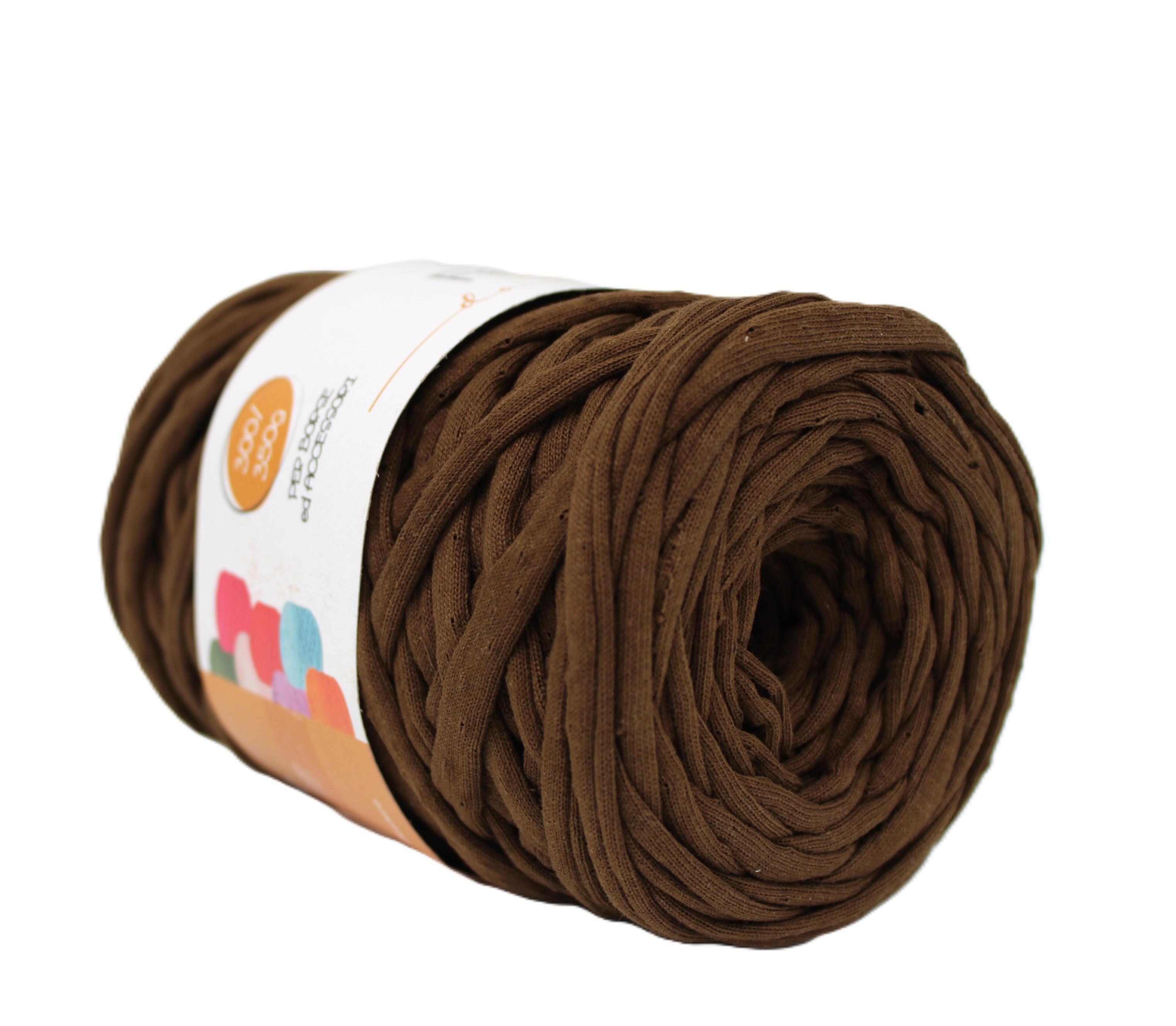 Fettuccia marrone per borse e accessori ad uncinetto 300-350gr
