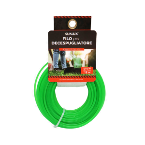 Filo in nylon per decespugliatore 2,7mm x 15m