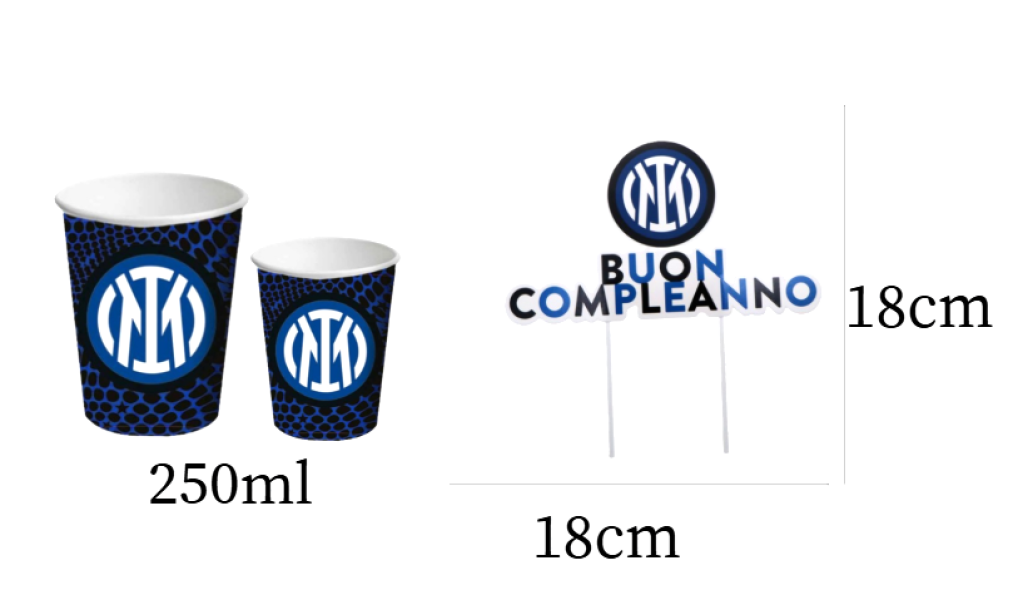 Kit Festa di compleanno a tema Inter