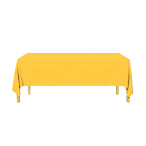 Tovaglia riutilizzabile giallo 137x274cm