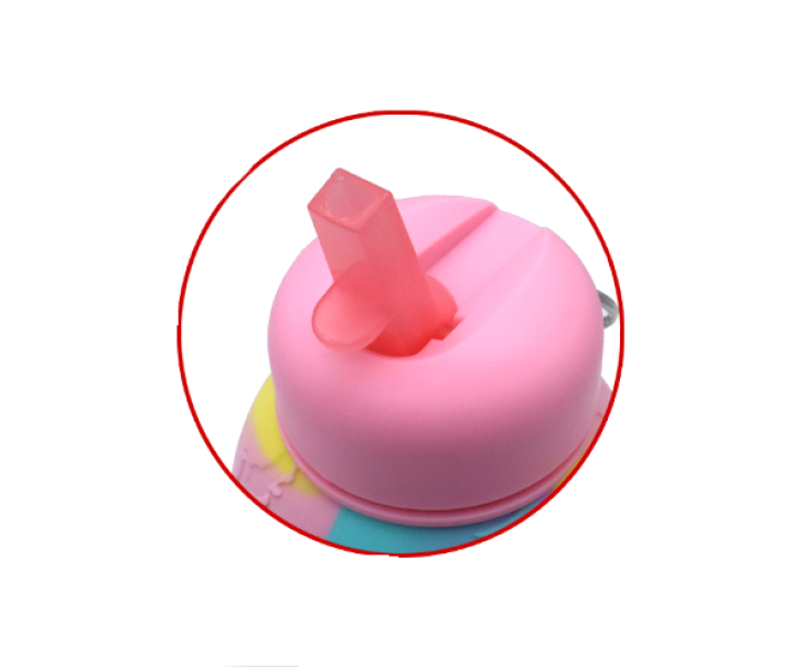 Borraccia Pieghevole assortita 230-550ml in silicone e PP