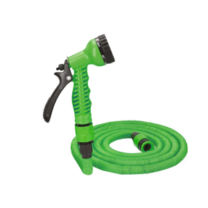 Tubo da giardinaggio retraibile estensibile da 5 a 15 metri con pistola a 7 getti