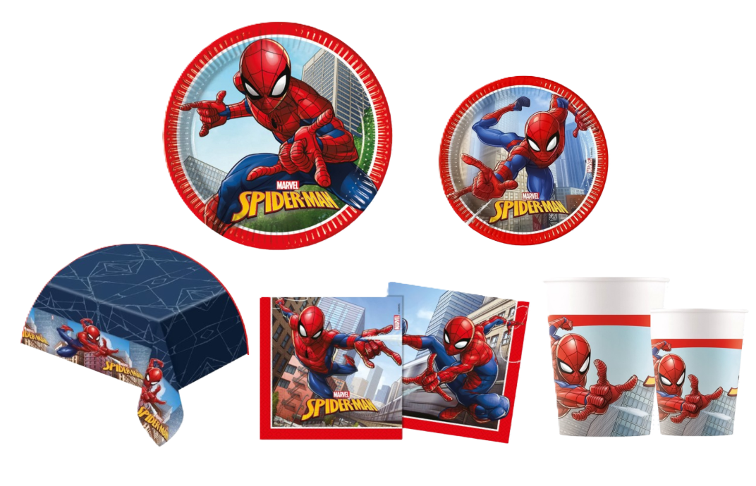 Kit Festa di compleanno a tema Spiderman, da tavola