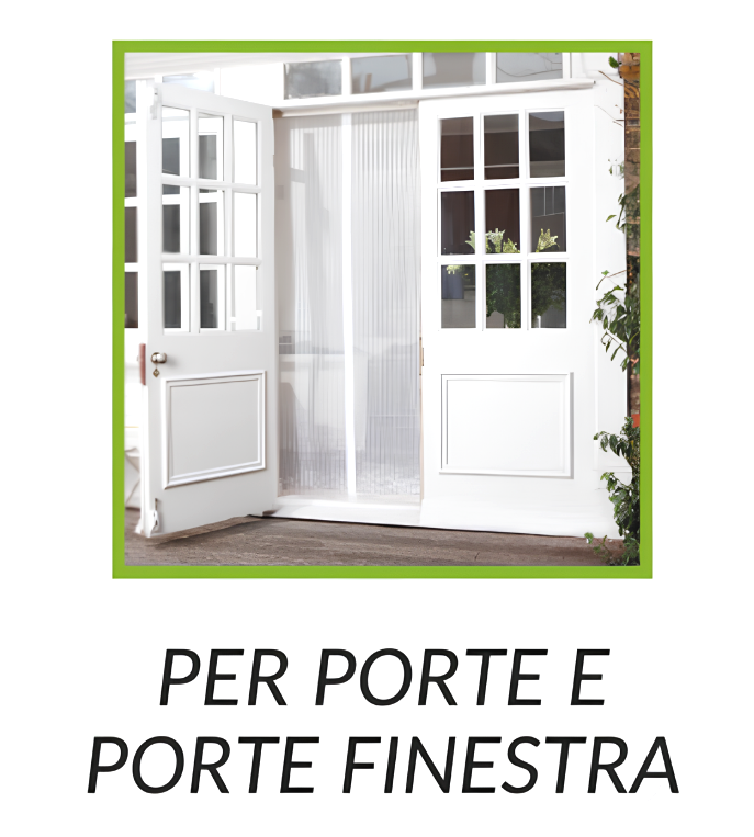 Zanzariera Magnetica Bianca 120x240cm Porta e Finestra a calamita Resistente e Traspirante