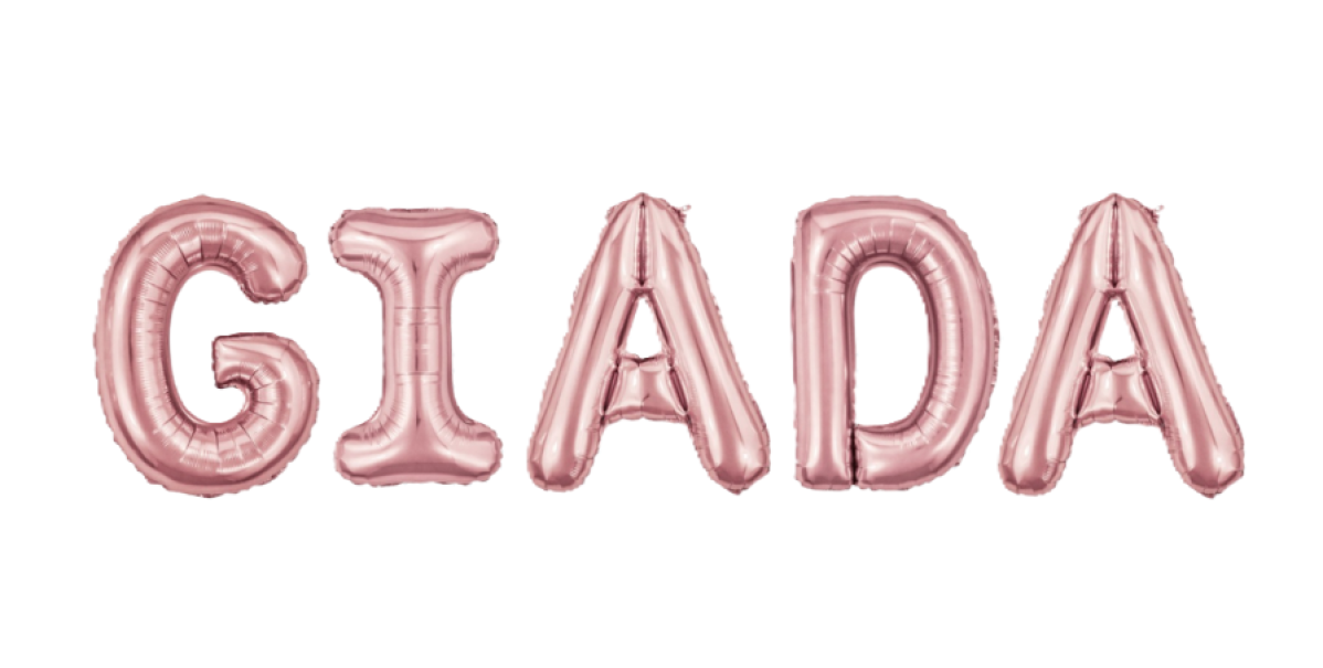 Palloncini nome Giada
