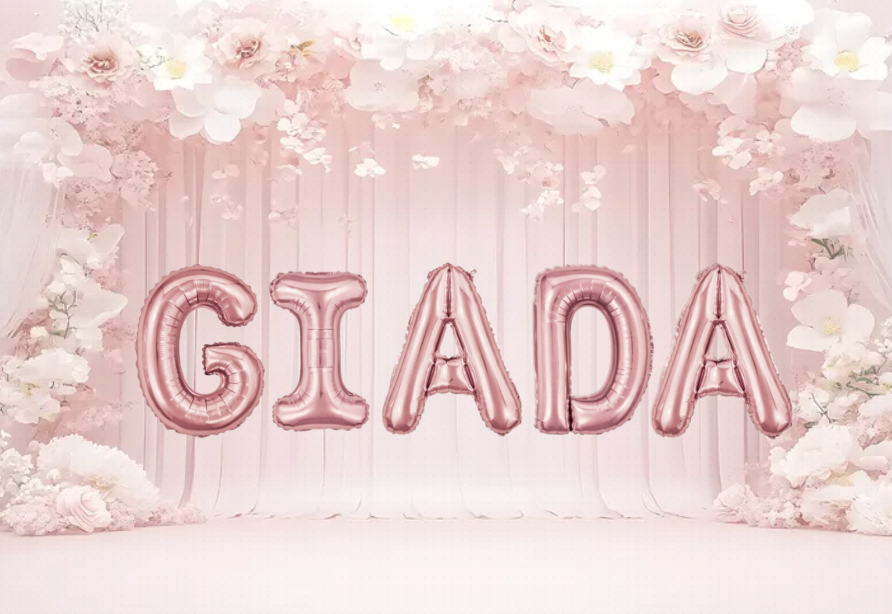 Palloncini nome Giada