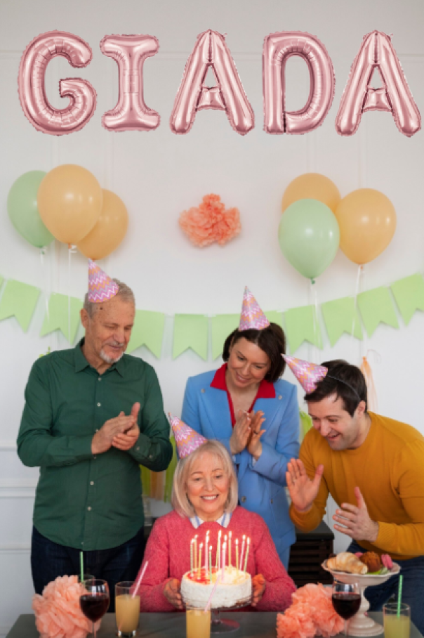 Palloncini nome Giada