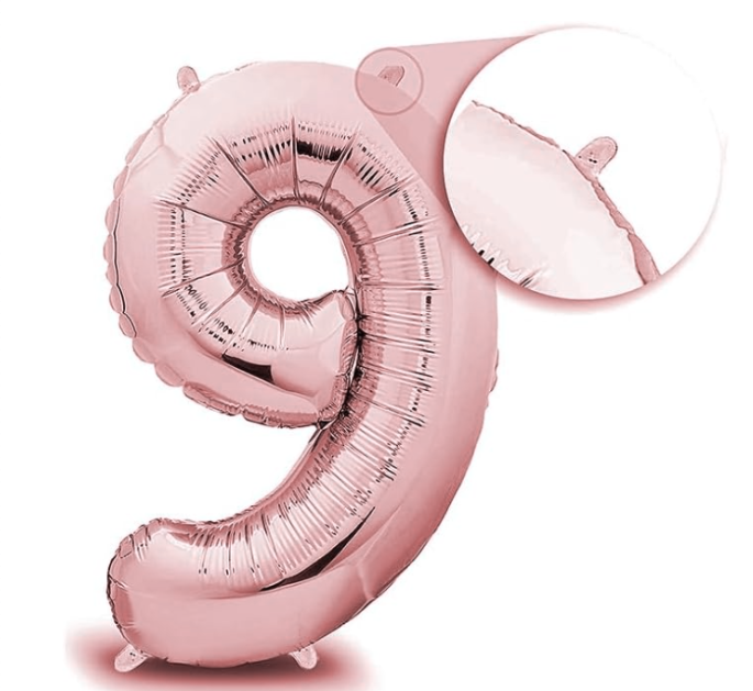 Palloncini BUON COMPLEANNO Rosa Metallizzato