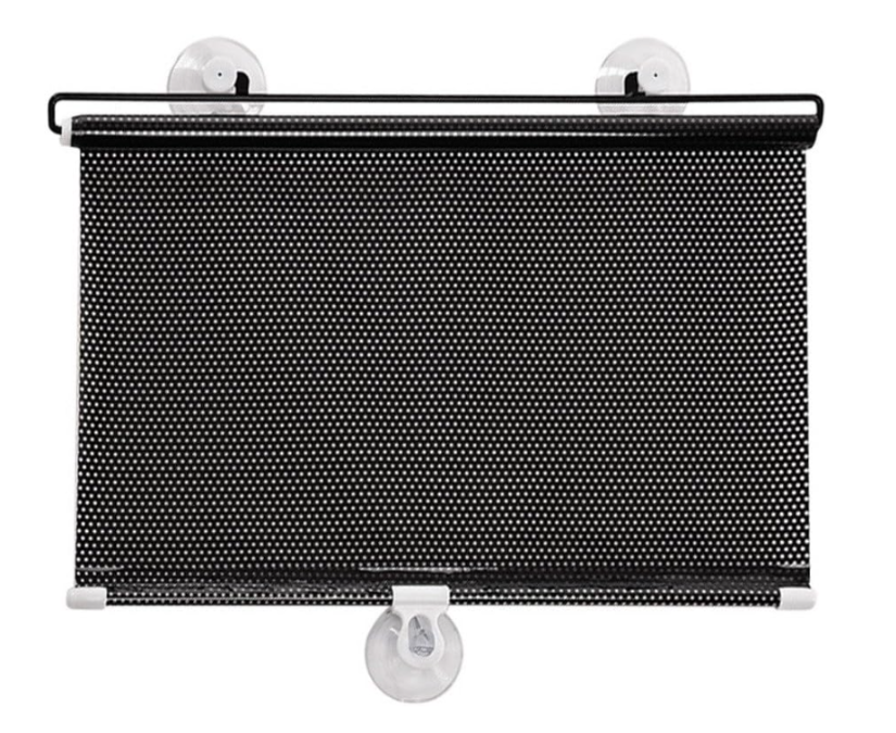 Tendina parasole retrattile, per parabrezza