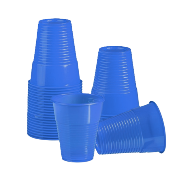 Set Stoviglie Plastica Blu
