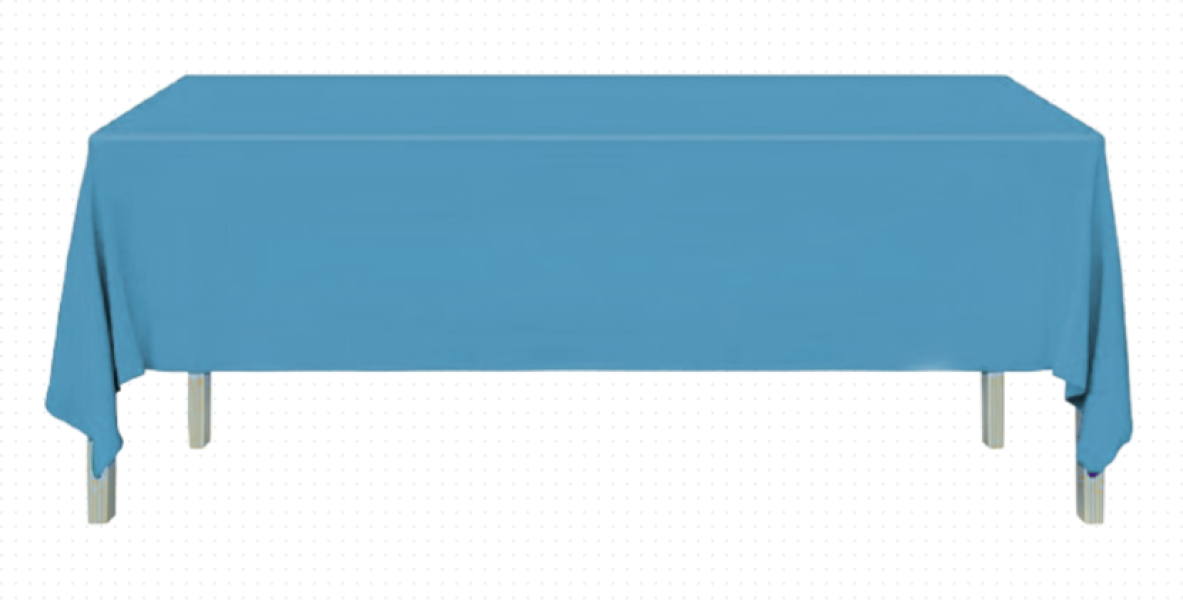 Set Stoviglie Plastica Celeste