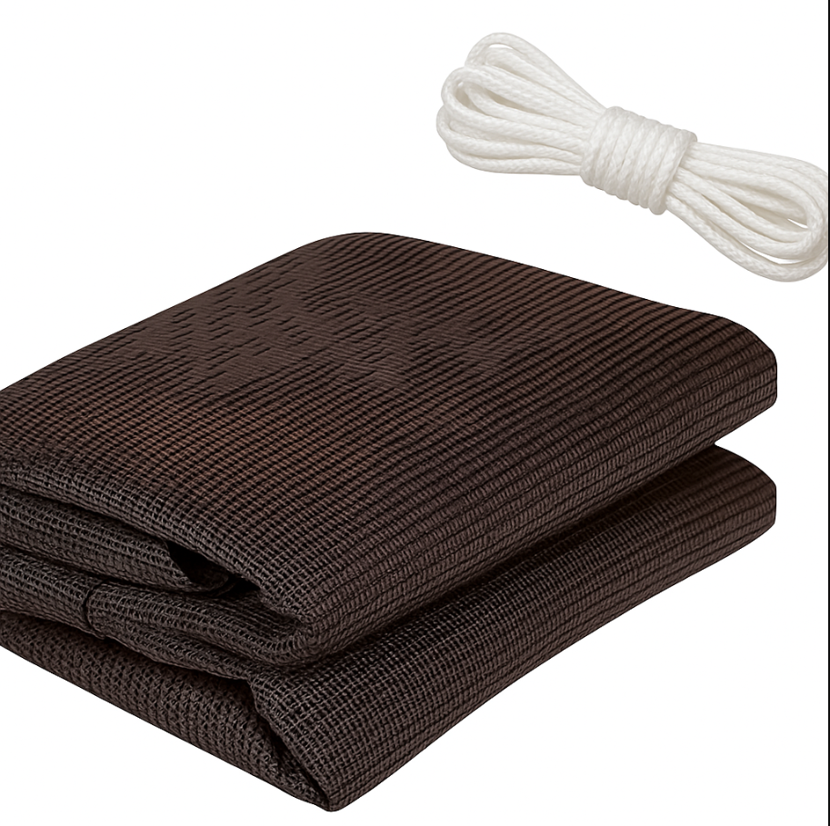 Telo Ombreggiante Marrone 3x3 m