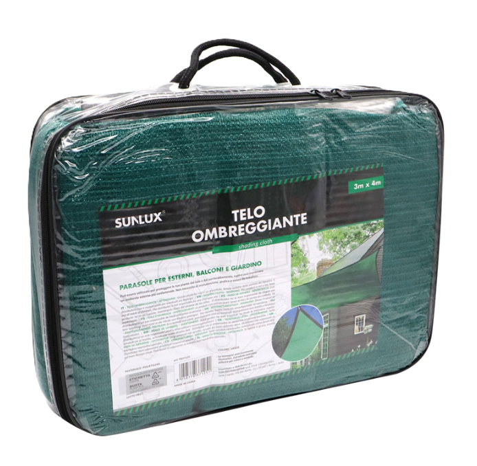 Telo Ombreggiante Verde 3x4 m