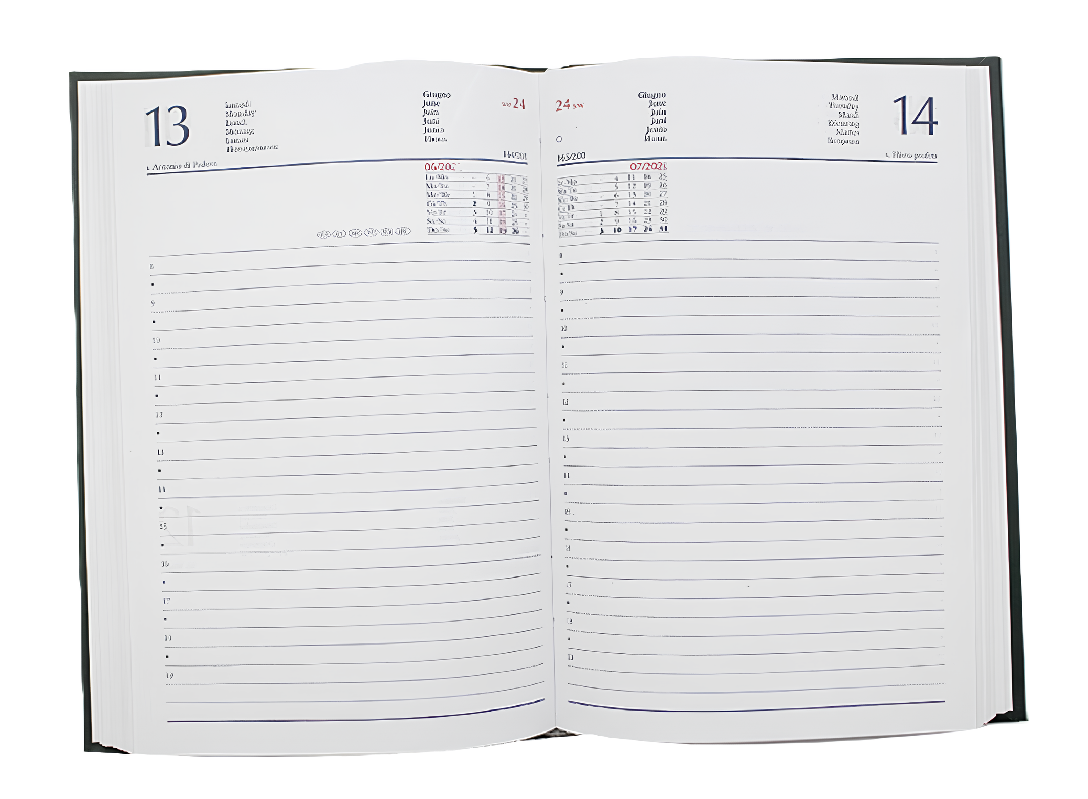 Agenda 2026 Giornaliera u2013 320 Pagine, Formato 14,5x20,5 cm, Design Elegante con Stampa Argento a Caldo