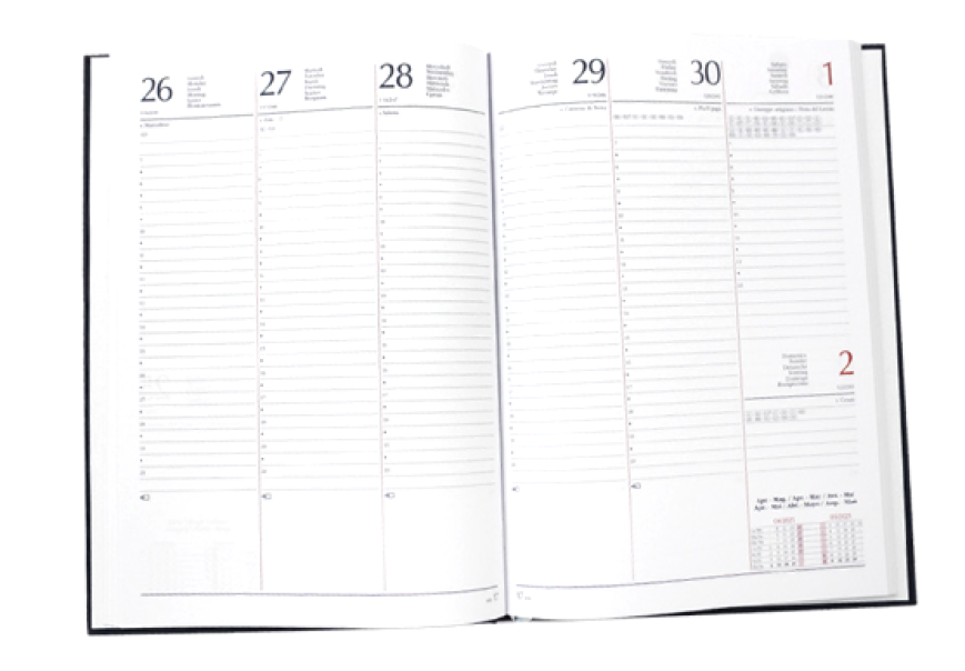 Agenda 2026 Settimanale u2013 128 Pagine, Formato 17x24 cm, Design Elegante con Stampa Argento a Caldo