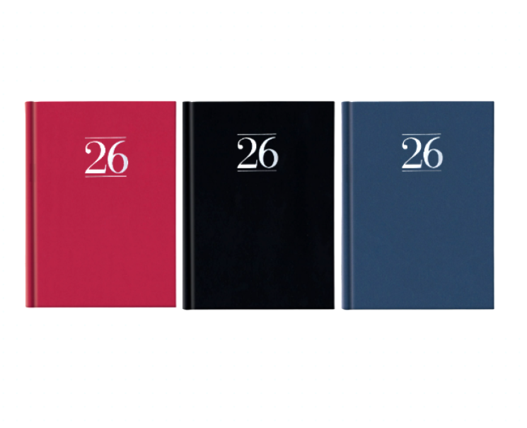 Agenda 2026 Settimanale u2013 128 Pagine, Formato 17x24 cm, Design Elegante con Stampa Argento a Caldo