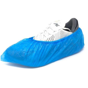 Copriscarpe monouso in pe – 100 pezzi, impermeabili e antiscivolo – taglia unica, copri scarpe usa e getta per uso medico, domestico, industriale