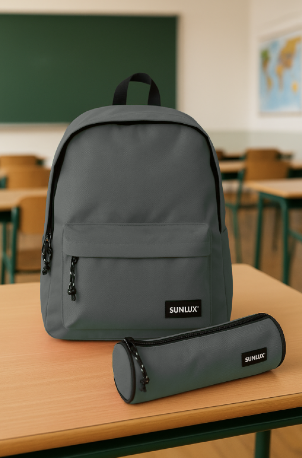Set scuola zaino e astuccio
