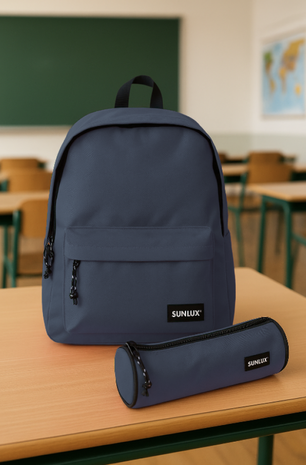 Set scuola zaino e astuccio