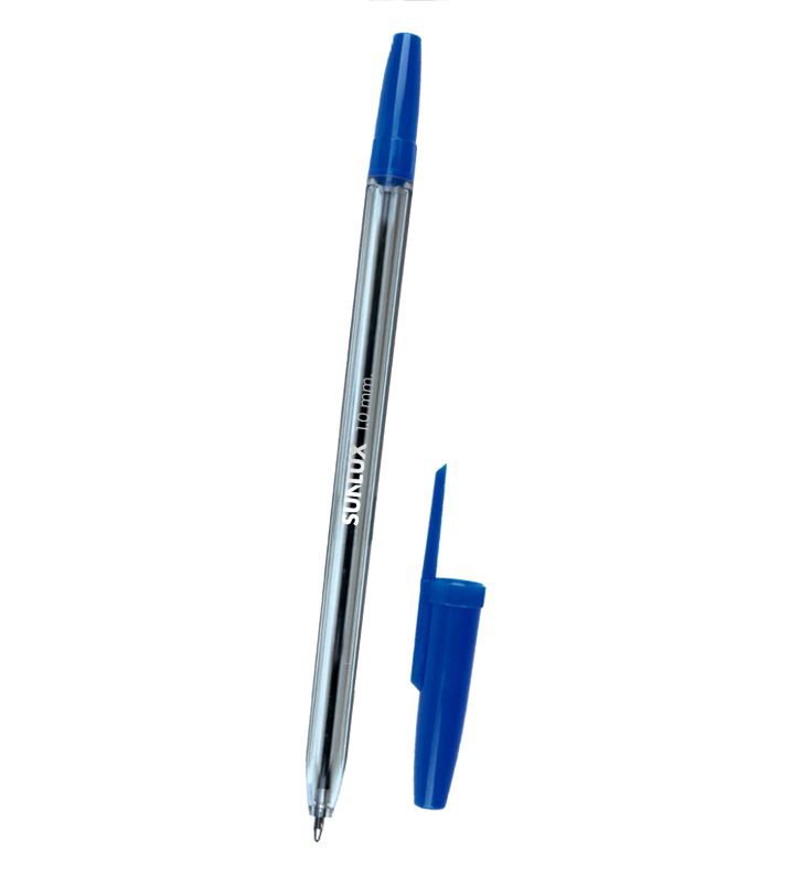 Penne a Sfera Nere 1.0mm, 18 Pezzi u2013 Punta Media u2013 Scrittura Scorrevole u2013 Inchiostro Blu