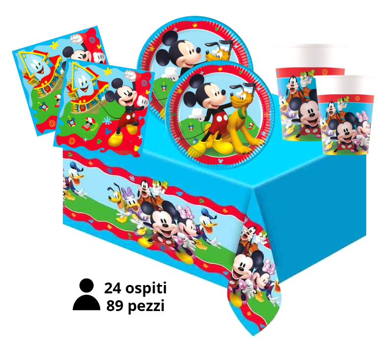 Set Festa di Compleanno Mickey Mouse