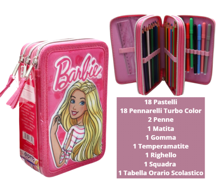 Set Scuola Barbie bambina