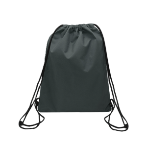 Zaino a sacca grigio - 43x34 cm - resistente, leggero, ideale per sport, scuola, viaggi e tempo libero