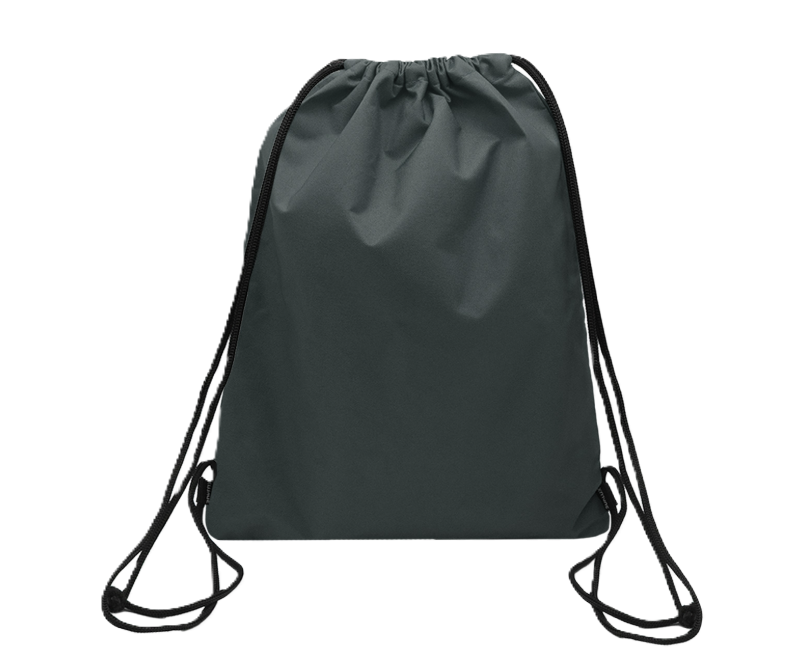 SUNLUX Zaino a Sacca Grigio - 43x34 cm - Resistente, Leggero, Ideale per Sport, Scuola, Viaggi e Tempo Libero