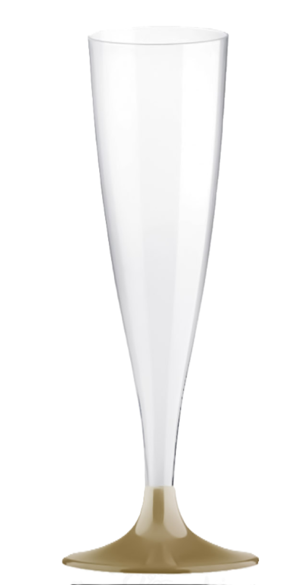 Set 6 Flute Oro in Plastica