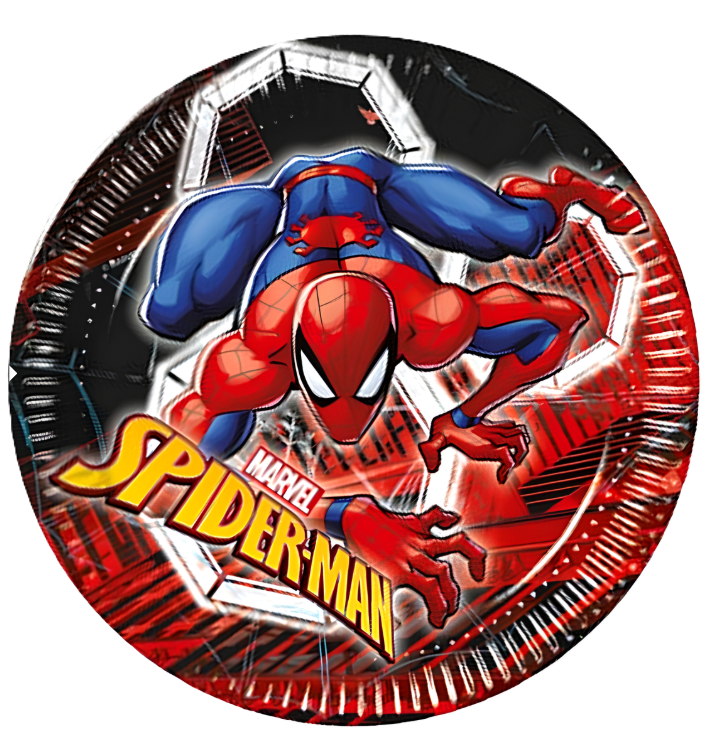 Piatti in Carta Spiderman 20cm
