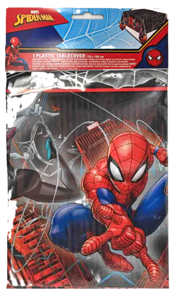 Tovaglia Spiderman in Plastica 120x180 cm
