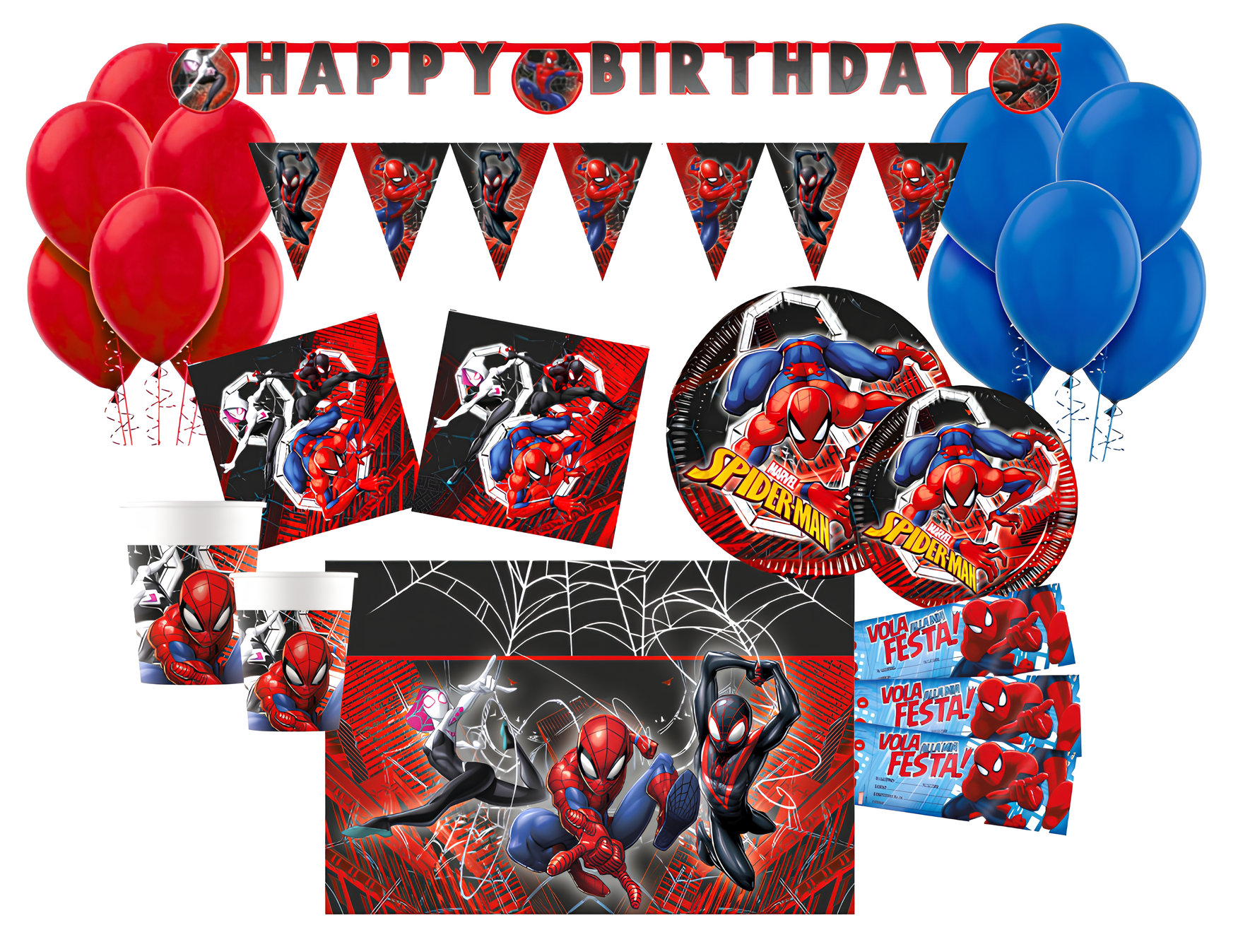 Kit Compleanno Spiderman