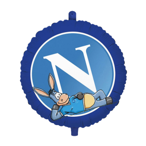 Palloncino napoli mylar 45cm