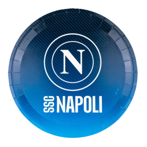 Piatti in carta napoli, confezione da 6, 22cm
