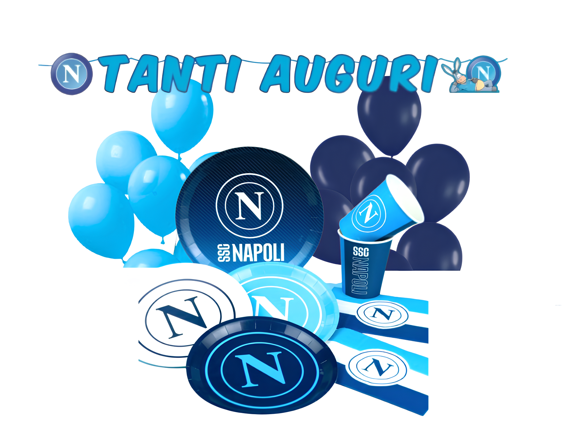 Kit Festa di Compleanno Napoli Calcio