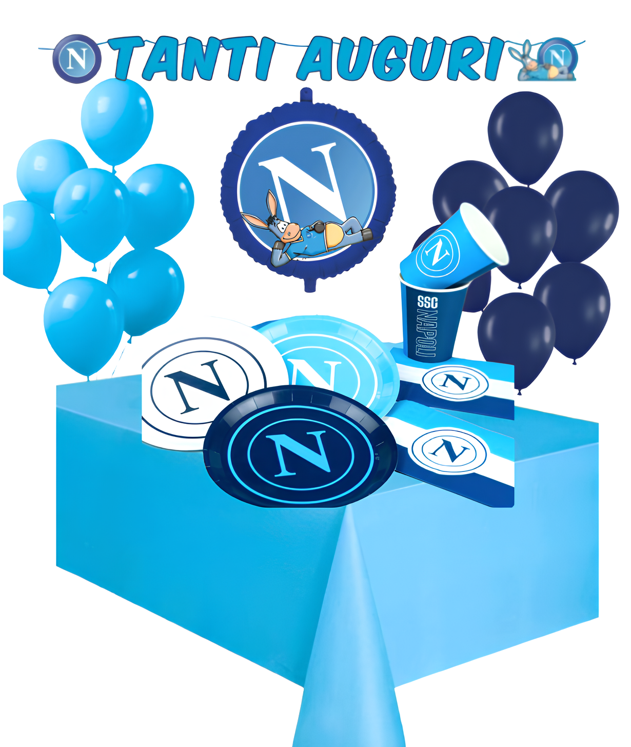 Kit Festa di Compleanno Napoli Calcio