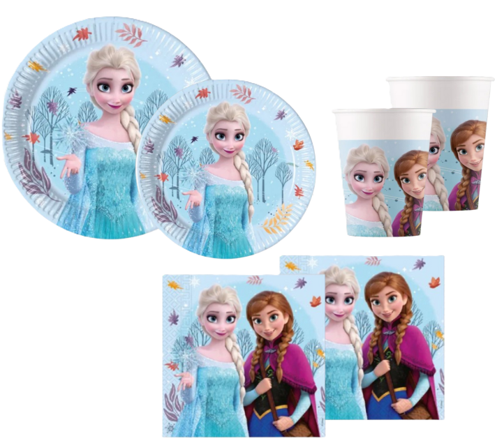 Kit Compleanno Frozen per 8 Ospiti