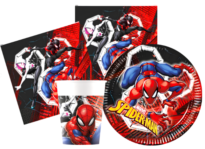 Kit Compleanno Tavola Spiderman