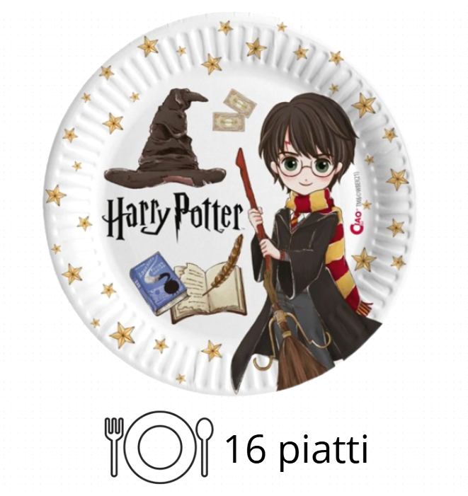 Kit Compleanno Tavola Harry Potter
