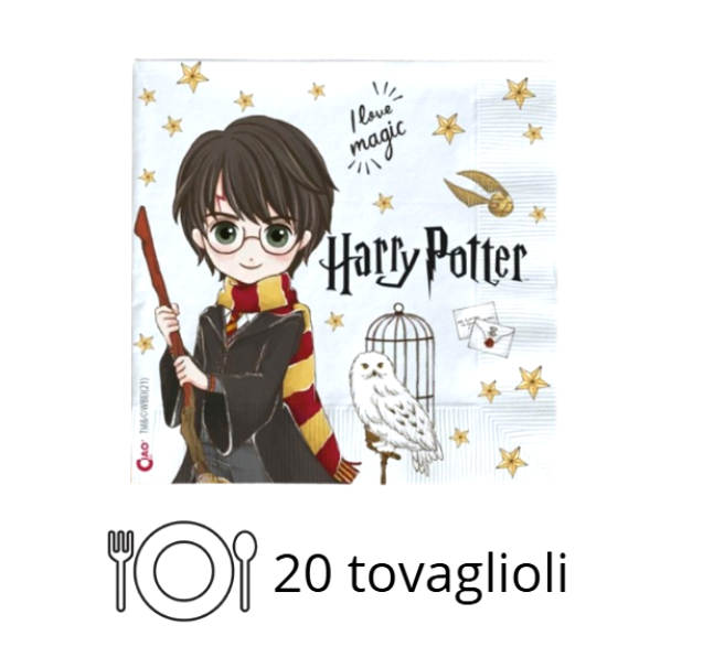 Kit Compleanno Tavola Harry Potter