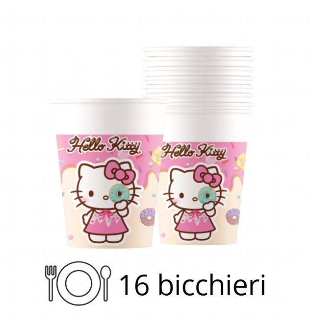 Kit Compleanno Tavola Hello Kitty 