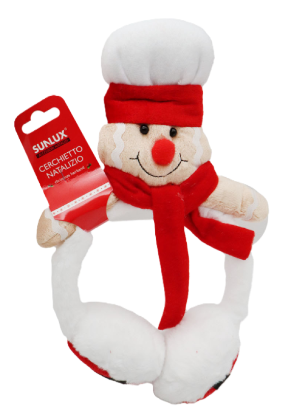 Copri Orecchie Cerchietto Natalizio