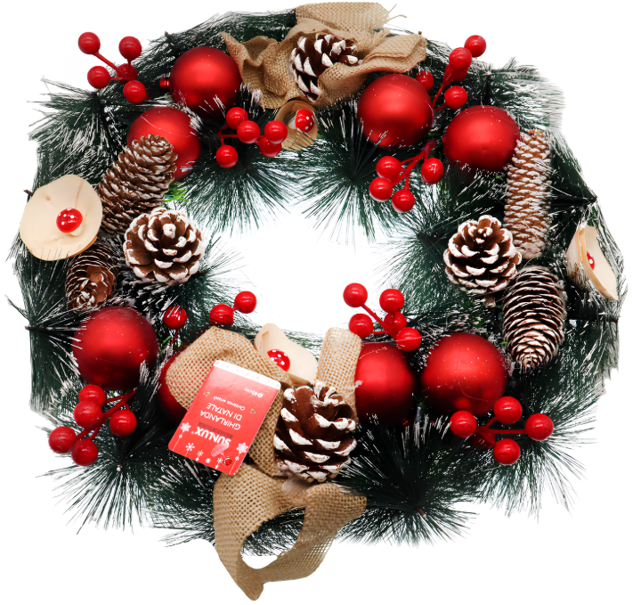 Ghirlanda di Natale 40 cm