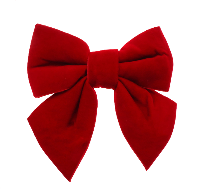 Fiocco Natalizio Rosso