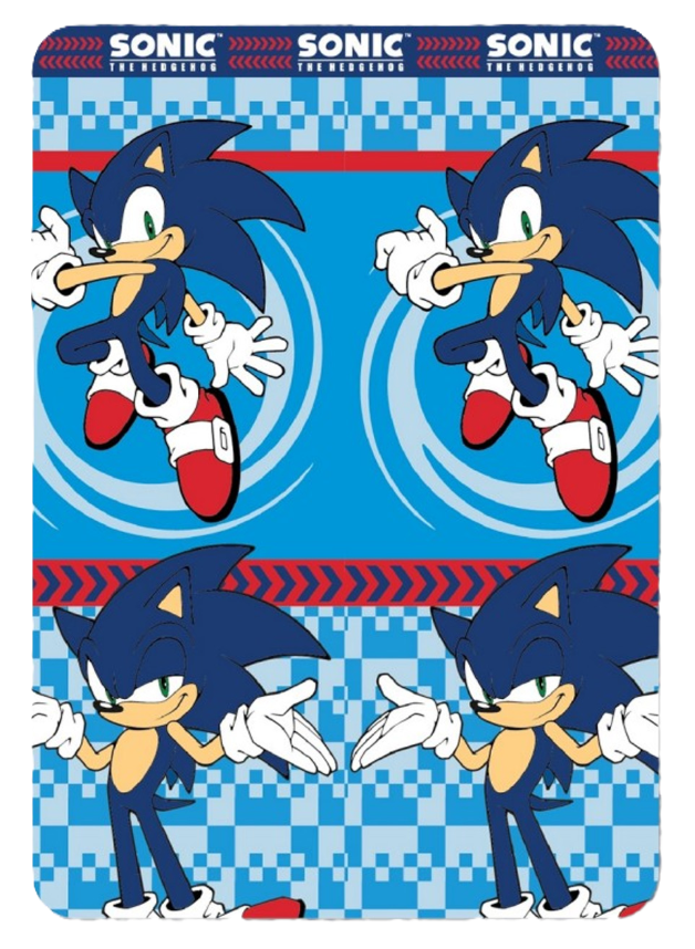 Coperta Plaid Sonic