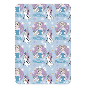 Coperta plaid frozen in pile morbido 100x140 cm girl – coperta in pile per bambini e adulti – plaid caldo e soffice con personaggio frozen