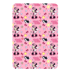 Coperta plaid minnie mouse in pile morbido 100x140 cm girl – coperta in pile per bambini e adulti – plaid caldo e soffice con personaggio minnie mouse