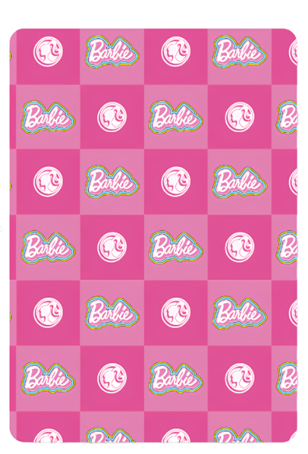 Coperta Plaid Barbie