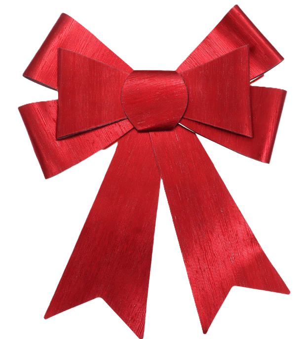 Fiocco Natalizio Rosso