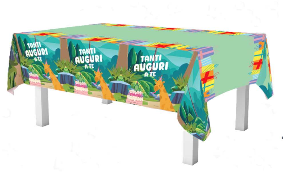 Set festa di compleanno Animali nella Giungla